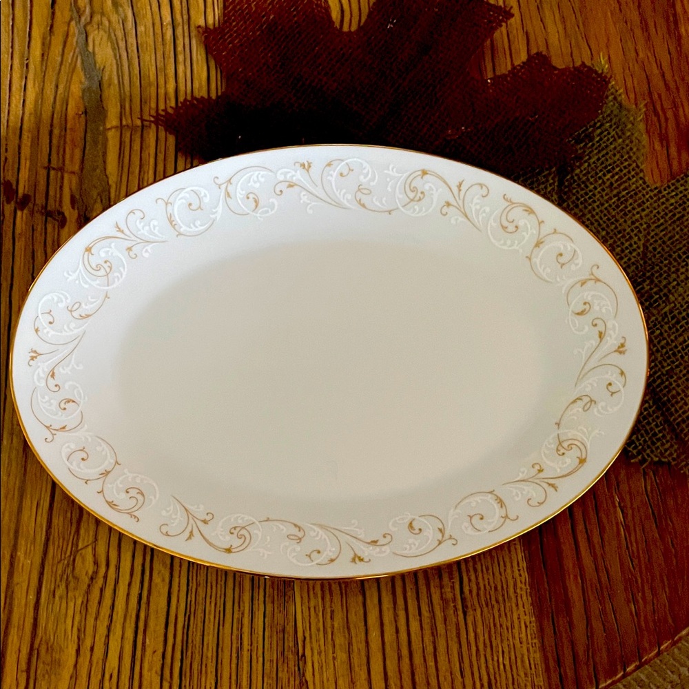 Noritake 6610 Duetto Oval Serving Platter